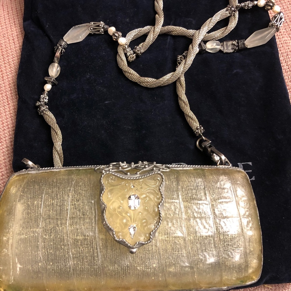 Antique shell purse